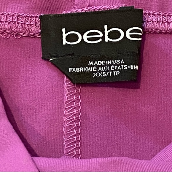 Bebe Purple Pencil Skirt Size XXS - Picture 11 of 16